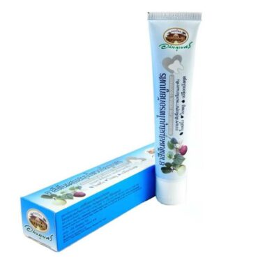 Тайська лікувальна зубна паста Abhaibhubejhr Herbal Toothpaste зі шкірки мангостина