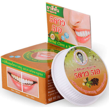 Отбеливающая зубная паста Herbal Clove & Noni Toothpaste с экстрактом Нони