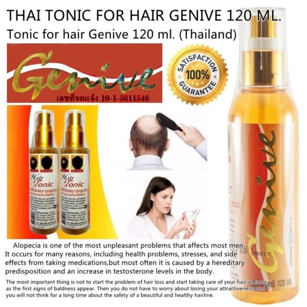 Тоник против выпадения волос Genive Hair Tonic — изображение 2