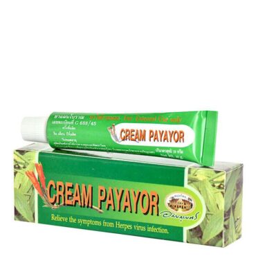 Бактерицидний і протизапальний крем проти герпесу Abhaibhubejhr Cream Payayor