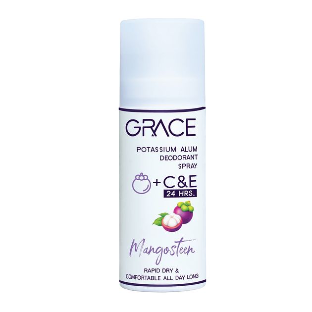 Дезодорант-спрей с мангостином, витаминами C и E Grace