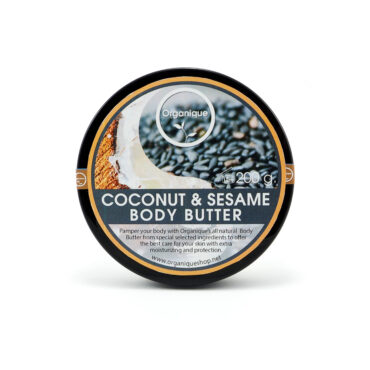 Крем-масло для тела Кокос и Черный кунжут Coconut & Sesame Body Butter Organique