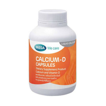 Кальцій + Вітамін D3 Mega We Care Calcium-D Capsules
