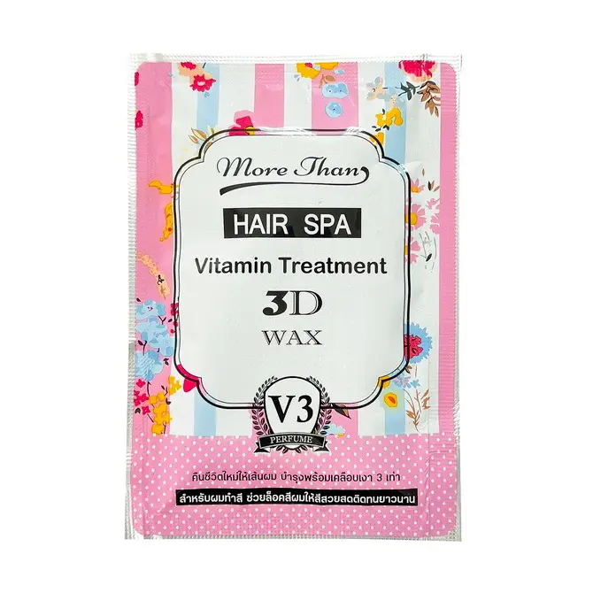 Лечение окрашенных волос воском и витаминами More Than Hair SPA Vitamin Treatment 3D Wax
